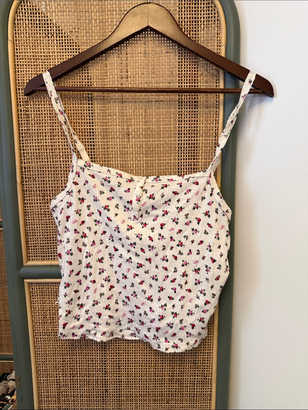 Victoria’s Secret PINK Floral Camisole Size M NWT Cottagecore Y2K